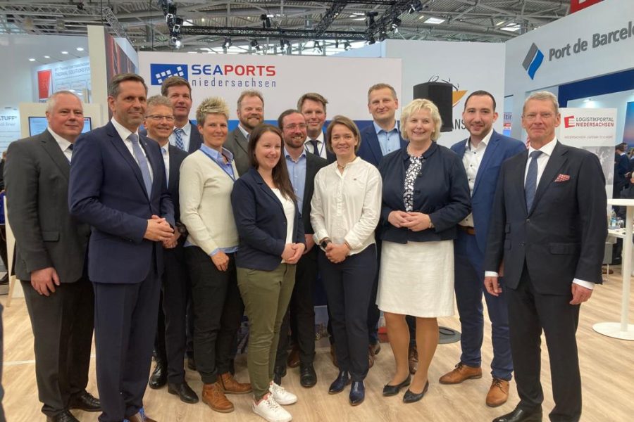 Die niedersächsische Landtagsdelegation auf der Messe Transport Logistic