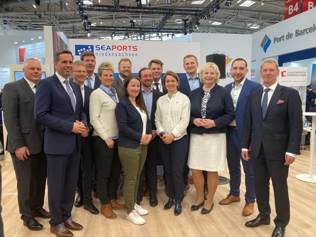Die niedersächsische Landtagsdelegation auf der Messe Transport Logistic